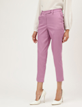 Cotton Rich Straight Leg Trousers