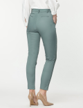 Cotton Rich Straight Leg Trousers