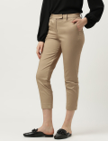 Cotton Rich Straight Leg Trousers