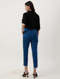 Cotton Rich Straight Leg Trousers