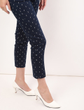 Cotton 7/8 Solid Pants