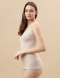 Cotton Mix Strappy Vest