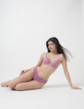 Cotton Mix Plain Full Cup Padded Bra