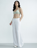 Cotton Rich Sweetheart Neck Bra