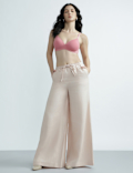 Cotton Rich Plain Sweetheart Neck Bra