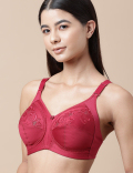 Total Support Embroidered Full Cup Bra