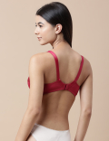 Total Support Embroidered Full Cup Bra