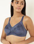 Total Support Embroidered Full Cup Bra