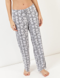 Snake Print Pyjama Bottoms