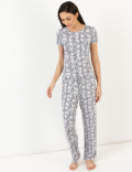 Snake Print Pyjama Bottoms