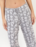 Snake Print Pyjama Bottoms