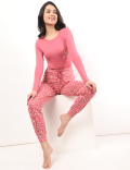 Viscose Mix Printed Trouser