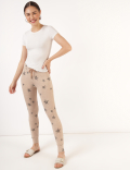 Viscose Mix Printed Skinny Fit Jogger