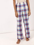 Check Woven Revere Pyjama Set