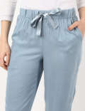 Pure Viscose Printed Regular Fit Pyjama