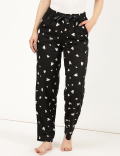 Pure Viscose Plain Regular Fit Pants