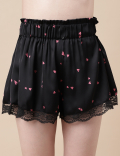 Satin Shortie Set
