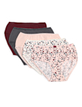 5 Pack Cotton Mix Skinny Fit Knicker
