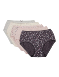 5 Pack Cotton Mix Knickers
