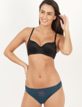 3 Pack Cotton Mix Skinny Fit Knickers