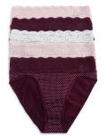 Pack of 5 Cotton Mix Lace Knickers