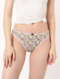 3 Pack Cotton Mix Printed Knickers
