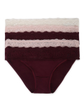 Low Rise Laced Bikini Shorts