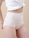 Pack of 5 Monotone Lace Trim Knickers