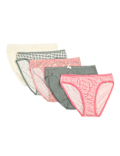 Low Rise Striped Shorts
