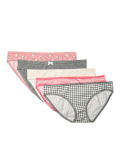 Pack 5 Cotton Mix Knickers