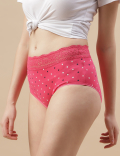 Mid Rise Polka Dots Full Briefs
