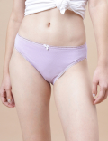 Pack of 3 Cotton Mix High Legs Panty