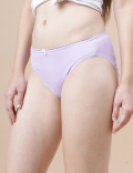 Pack of 3 Cotton Mix High Legs Panty