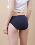 Pack of 3 Cotton Mix High Legs Panty