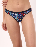 INT 5p Painterly Floral Bikini