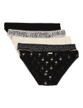 5 Pack Palm Print Bikini
