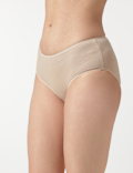 3pk Cotton Rich Midi Knickers