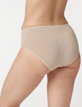3pk Cotton Rich Midi Knickers