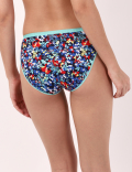 INT 3PK Painterly Floral High Leg