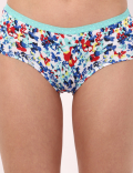 INT 3PK Painterly Floral Low Rise Short
