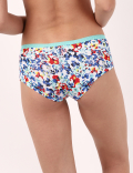 INT 3PK Painterly Floral Low Rise Short