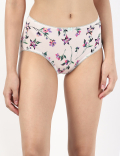 INT 3P BLUE FLORAL MIDI