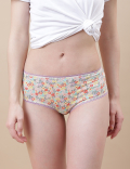 Pack of 3 Cotton Mix Printed Midis Panty