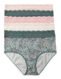 5 Pack Cotton Mix Knickers
