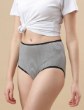 Pack of 5 Printed Lace Trim Knickers