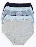 5 Pack Cotton Rich Full Coverage Knickers