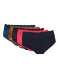 5 Pack Cotton Mix Skinny Fit Knicker