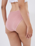5 Pack Cotton Rich High Leg Knickers