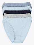 5 Pack Cotton Rich Full Coverage Knickers