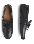 Pure Leather Plain Loafers